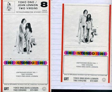 11_mejores_portadas_54_john_lennon_John Lennon y Yoko Ono- Two Virgins (cartucho 8 pistas)